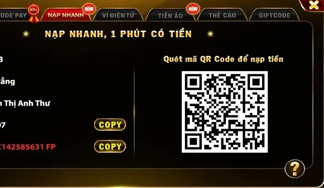 Hướng dẫn Nạp Tiền nhà cái HitClub - Cách Thức Đơn Giản và Nhanh Chóng