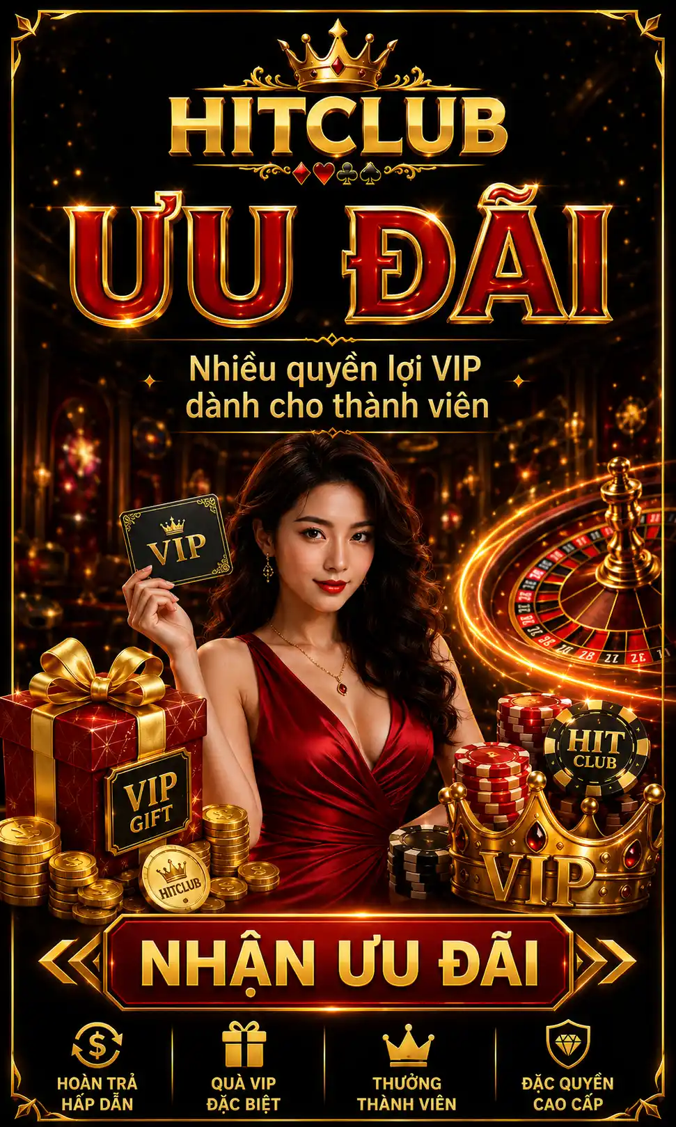 Hitclub ưu đãi khủng