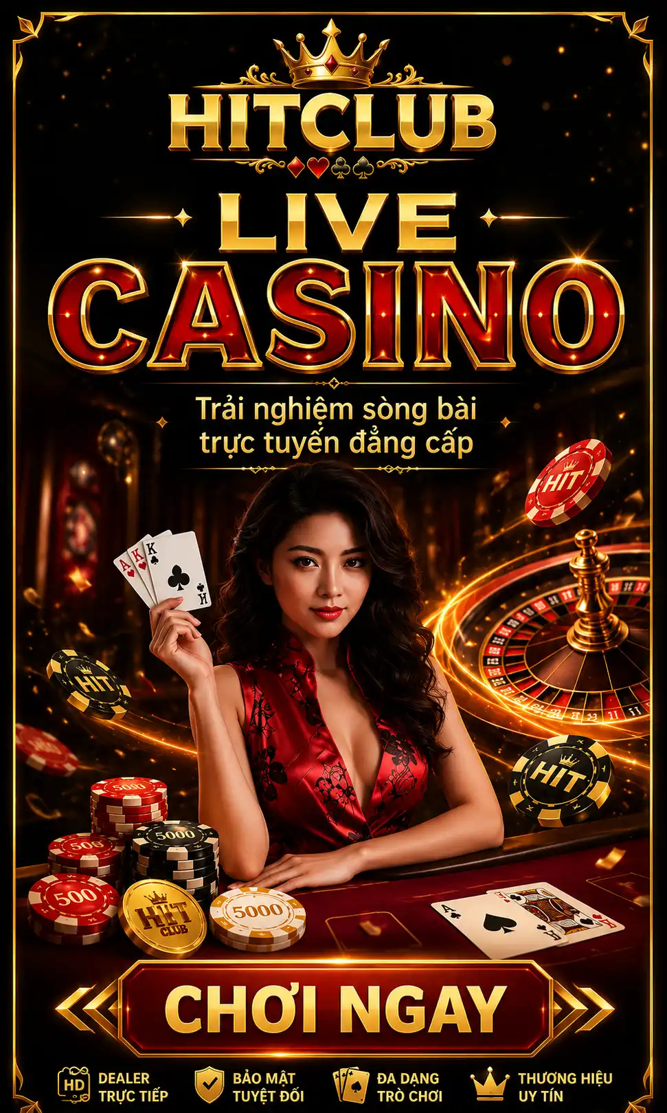 Live casino hitclub chơi ngay
