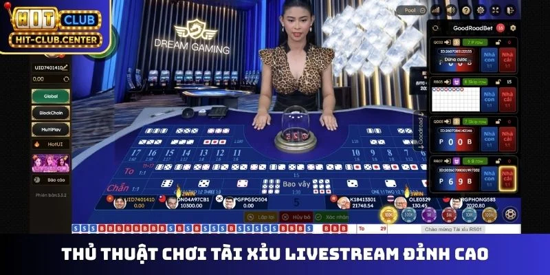 Thủ thuật chơi Tài xỉu livestream đỉnh cao